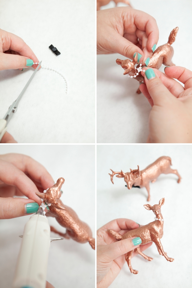 DIY Painted Animal Cake Toppers