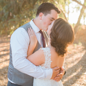 We're crushing over this stunning handmade wedding!